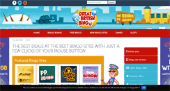 Desktop Screenshot of greatbritishbingo.co.uk